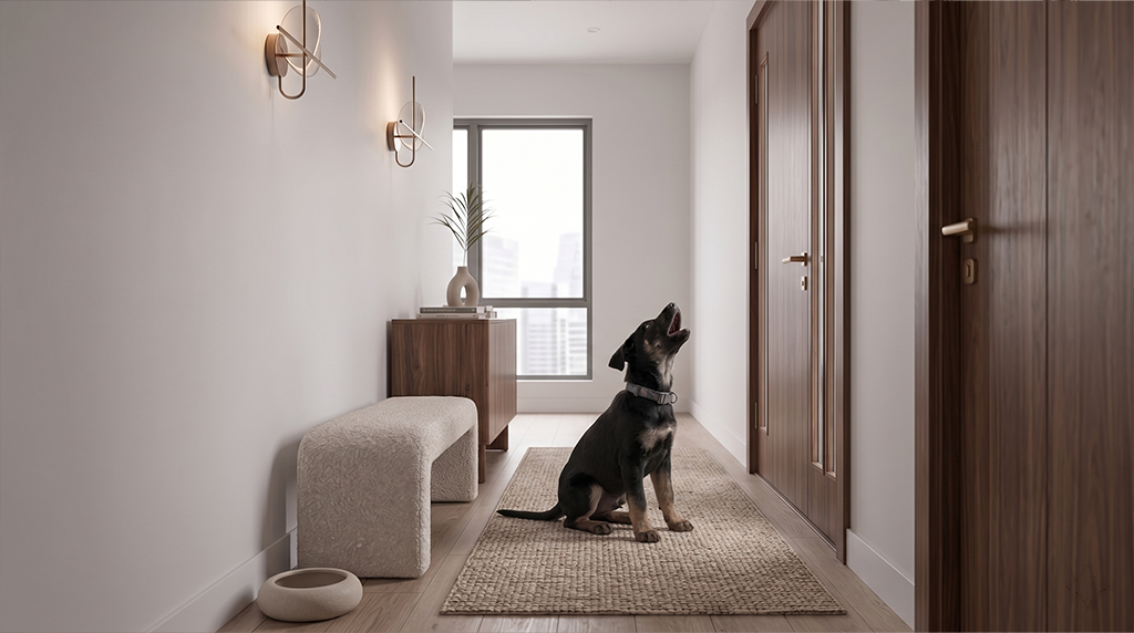 Adestramento – Cachorro Sofre Quando Fica Sozinho? Cachorro uivando ansiedade de separação